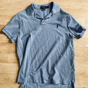 Ralph Lauren Light Blue Polo (Medium) Custom Slim Fit